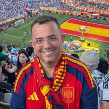 Un palmero en el MetLife Stadium de New Jersey