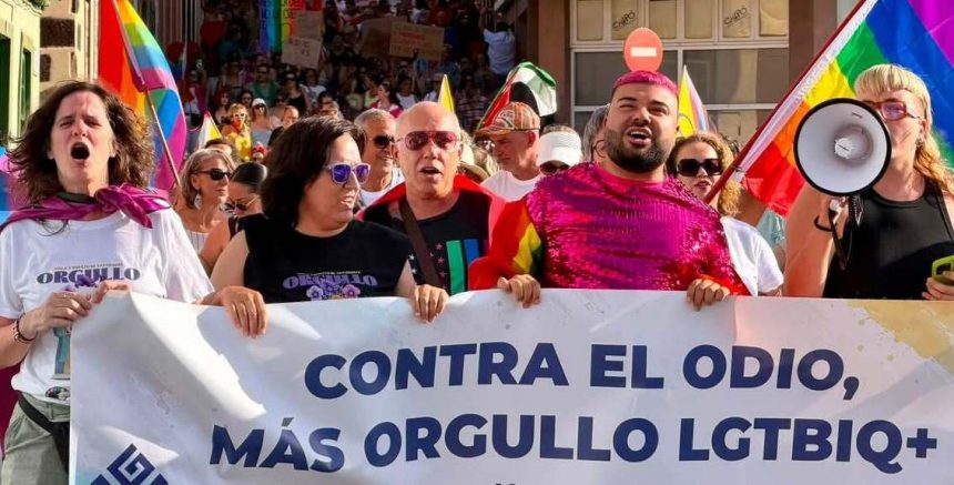Tazacorte volvió a celebrar el Orgullo LGTBIQ+ reivindicando “más Orgullo” contra el odio