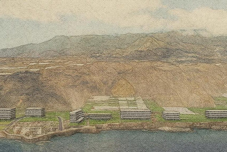 Las más de 2.000 plazas turísticas previstas para Puerto Naos se ubicarían en seis edificios de hasta siete plantas